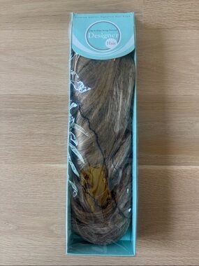 Designer Hair Clip-In drawstring Ponytail Extension - blond blend